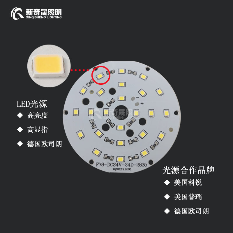 二次封裝點光源